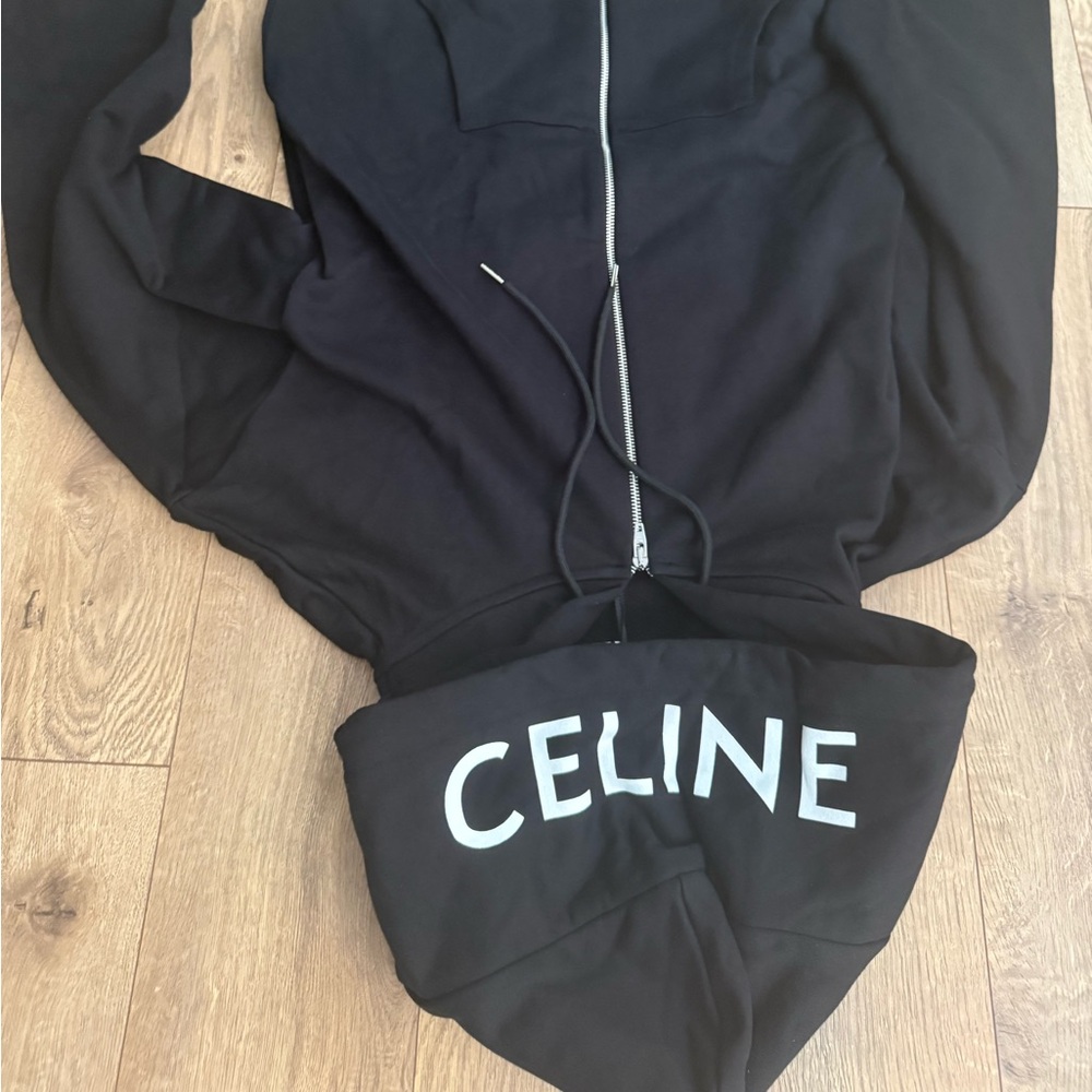 celine zip up jacket